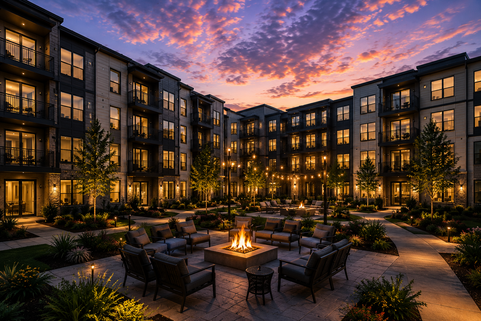 Multifamily apartment community